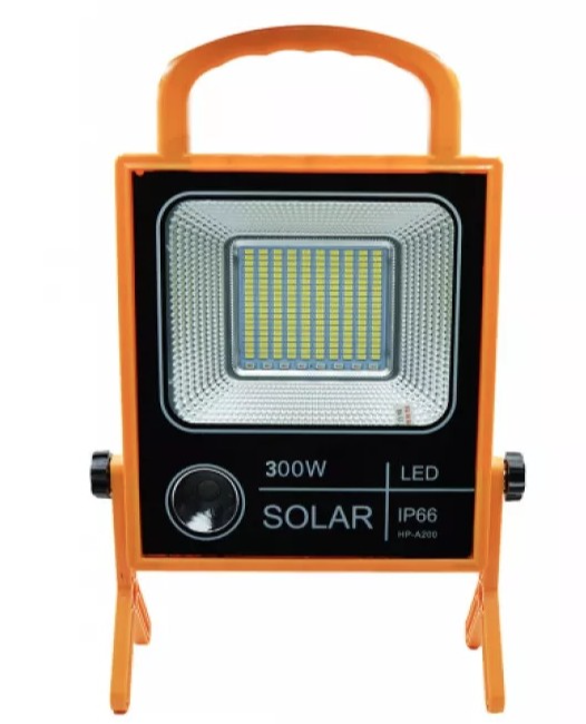 Proiector 190 led smd 200w cu incarcare solara